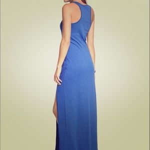 Express maxi dress size medium with side slit