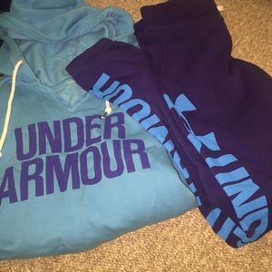 Small Sweats & Small Hoodie UA Bundle!