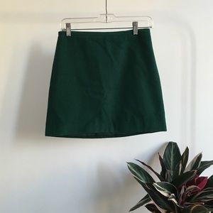 Madewell Fall Wool Skirt, Size 0 Only Worn Once