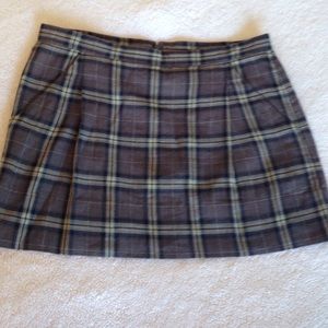 Juicy Couture Plaid Mini Skirt