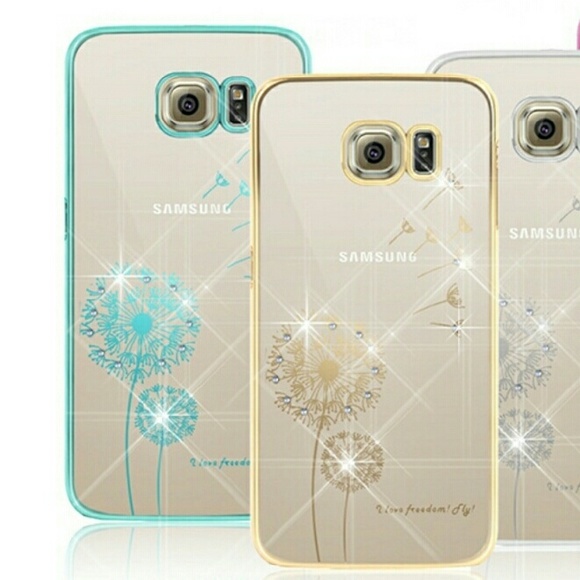 Samsung Galaxy 6 Dandelion case (Blue)