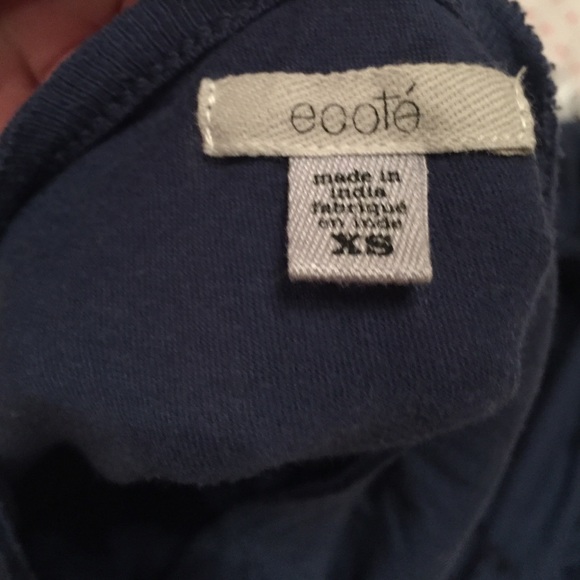 Blue pattern t-shirt - Picture 2 of 2