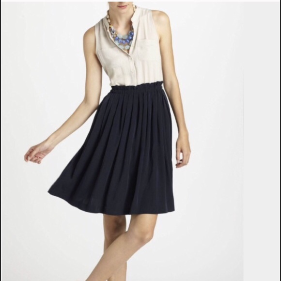 Anthropologie Dresses & Skirts - Anthro Color Block Shirt Dress