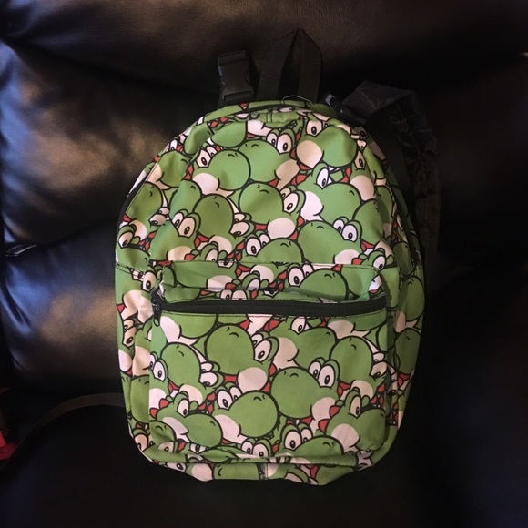 Reversible Mario back pack.