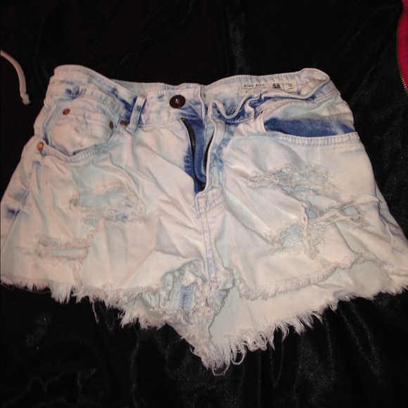 High waisted shorts