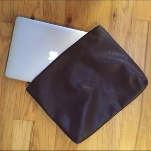 Vegan Leather Free People Laptop Bag