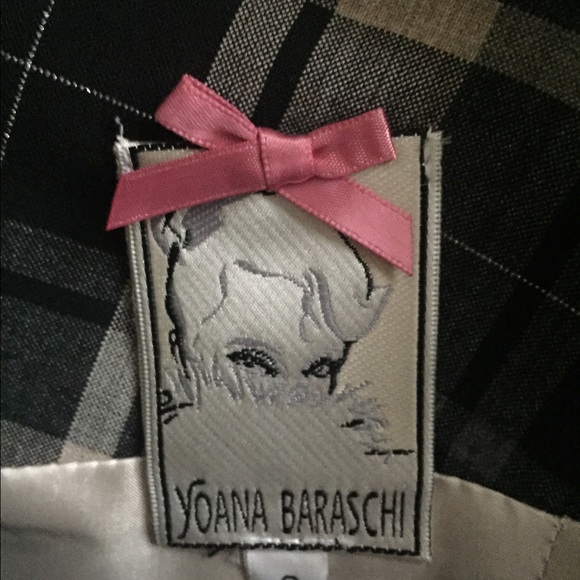 Plaid designer dress - Picture 4 of 4