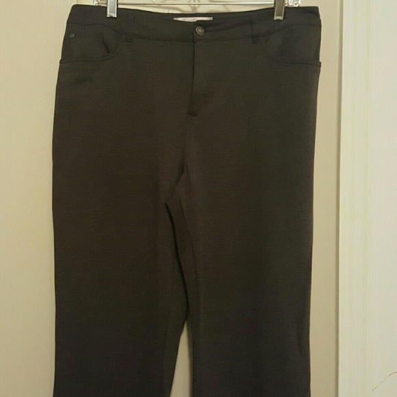 Croft and Barrow gray trousers