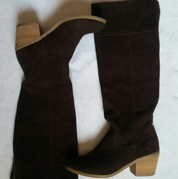 Urban Outfitters Shoes - Brown Suede Boots