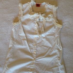 Tory Burch - Prudence Bow Blouse, White, Size 6