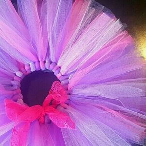 Infant Toddler Tutu Purple and Pink Any Size