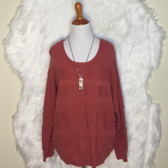 LC Lauren Conrad Folkforic Fall Sweater - Picture 4 of 4