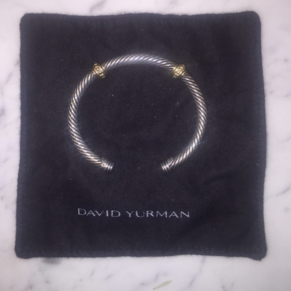 David Yurman Two Station Cable Bracelet