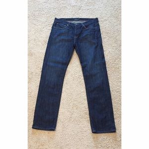 Men's Lucky Brand Authentic Skinny dark wash jeans