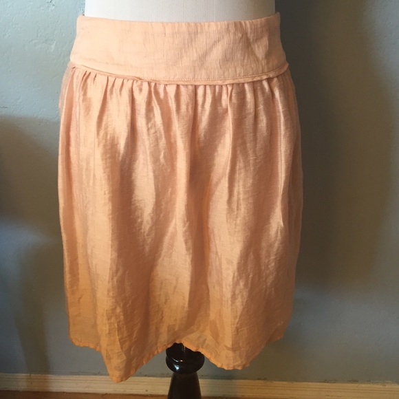 Loft pink mini skirt