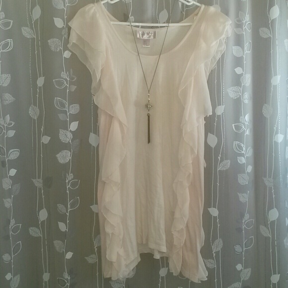 Pale pink dress