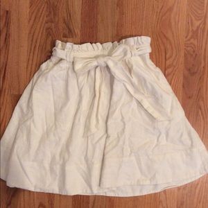 Anthropologie tie waist skirt