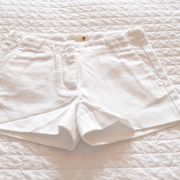 Crew Cut White Frankie Shorts