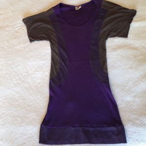 Free People Purple Sweater Dress