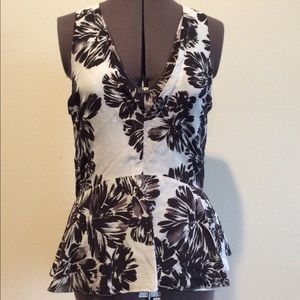 Rebecca Taylor fitted peplum top