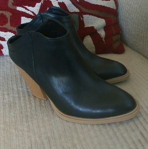 Leather Dolce Vita backless booties