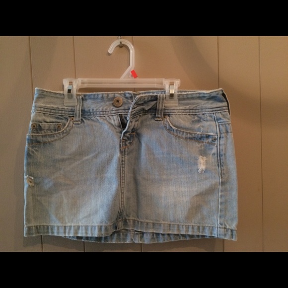 American Eagle Denim mini skirt