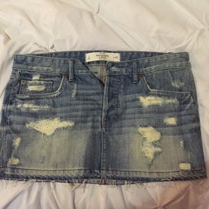 Jean skirt
