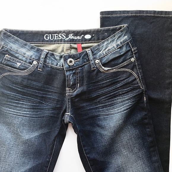 guess boot cut jeans