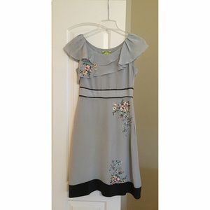 Anthropologie Floreat dress w/embroidered detail