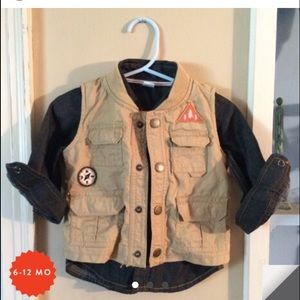 Gap Kids Khaki vest