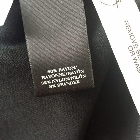 💋Ann Taylor Black Peplum Top - Picture 3 of 7