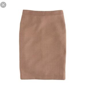 No. 2 pencil skirt in double-serge wool
