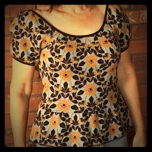 Short sleeve sweater from Anthropologie