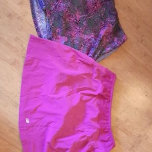 Lot of 2 Running Skirts