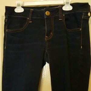 American Eagle Outfitters dark washed jeggings