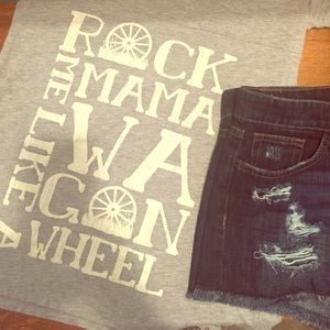Judith March "Wagon Wheel" Tee
