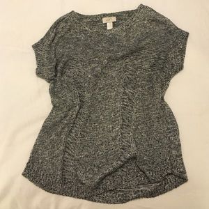 Loft short sleeve knit top