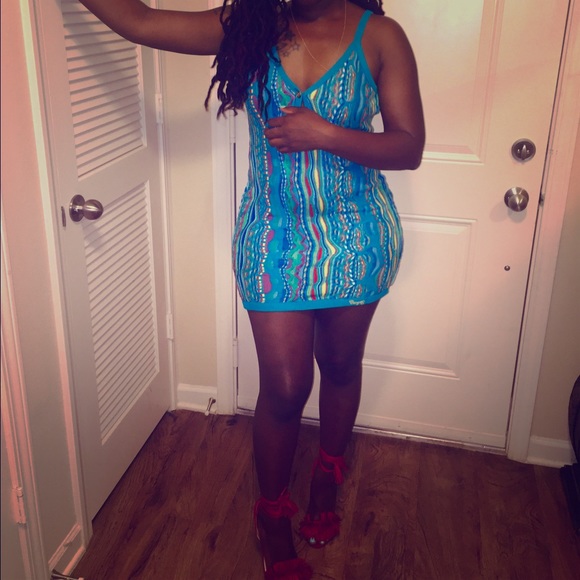 Coogi sweater dress