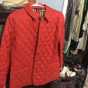 Diamond Quilted Burberry Jacket