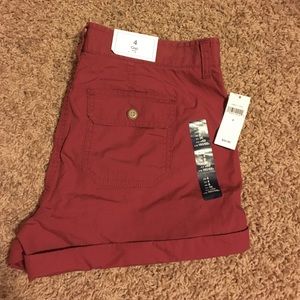 Burgundy Shorts