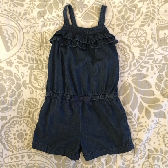 Adorable Jean Romper