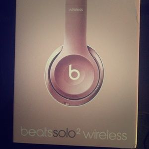 Beats headphones solo2 wireless (rose gold)