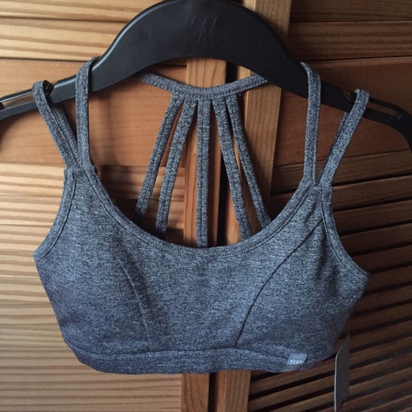 NWT! Forever 21 Sports Bra (grey)