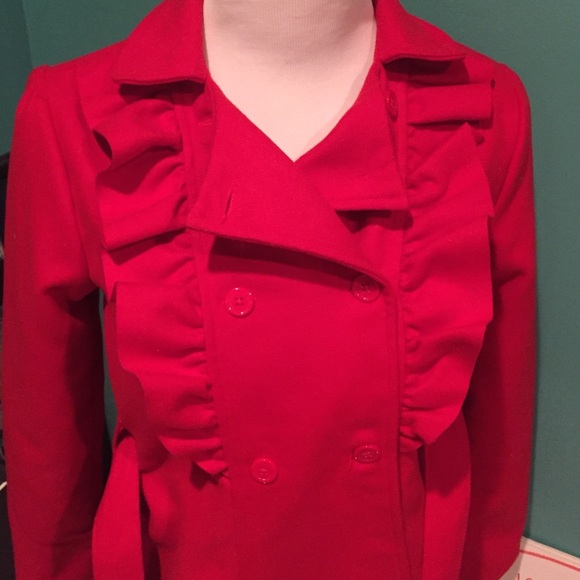 Beautiful Red Jacket - Picture 2 of 3