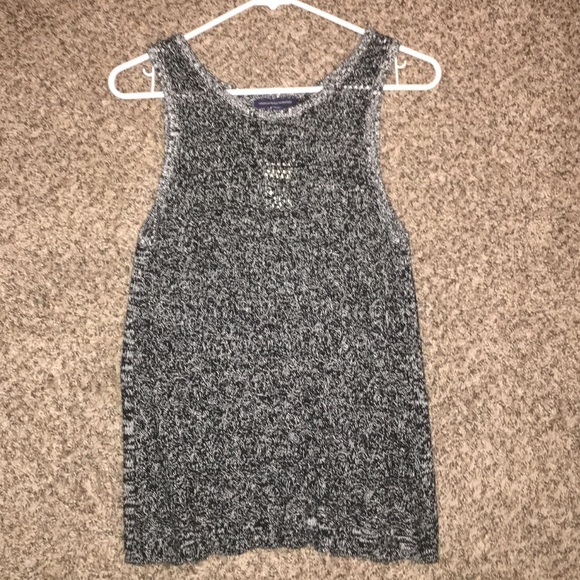 Sweater tank top