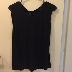 J. Crew black sleeveless top