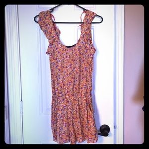 Floral print romper