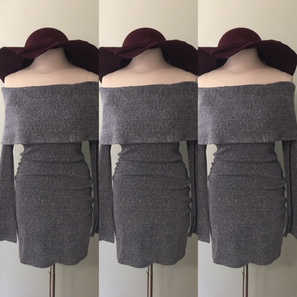 🚩Final Price Drop🚩Stretch Off the shoulder dress - Picture 2 of 2