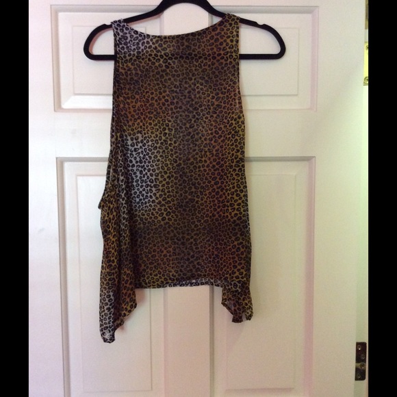 One teaspoon cheetah blouse