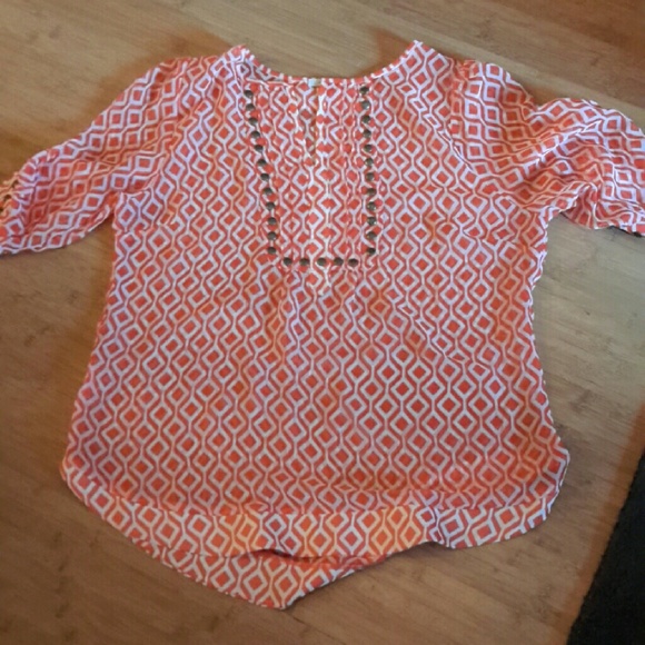 Cute Stitch Fix Top XL